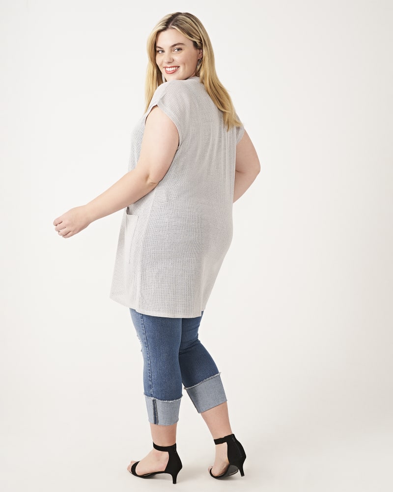 Short sleeve duster clearance cardigan